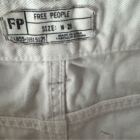 Free People ivory shorts size 28 - Picture 4 of 6